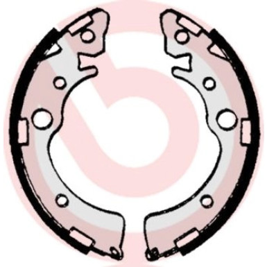 Bremsbackensatz HA HONDA Civic 91-96 ESSENTIAL LINE S 28 509