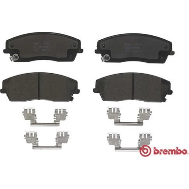 BREMBO Bremsklötze VA | CHRYSLER 300C 05 | P 11 041