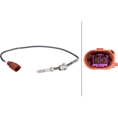 HELLA Sensor, Abgastemperatur | 6PT 010 376-221