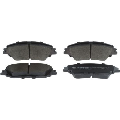 Bremsklötze VA | TOYOTA Carmy, RAV4 17 | 0 986 424 899