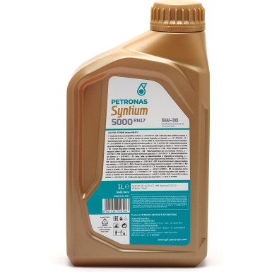 70700E18EU PETRONAS Syntium 5000 RN17 5W-30 1 Liter