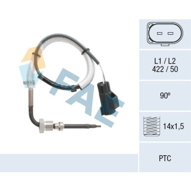 FAE Sensor, Abgastemperatur FAE Sensor, Abgastemperatur
