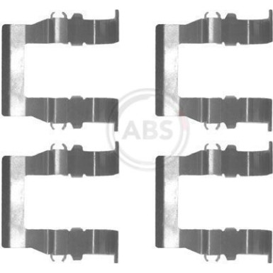 1194Q Zubehörsatz, Scheibenbremsbelag