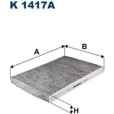 FILTRON Filter, Innenraumluft | K 1417A