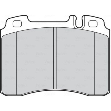 VALEO Bremsbeläge 302286