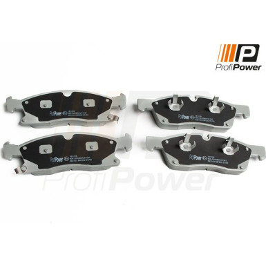 PROFIPOWER Bremsbelagsatz, Scheibenbremse 1B1228