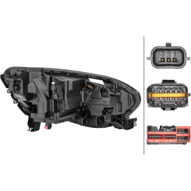 SCHEINWERFER L HELLA | RENAULT GRAND SCENIC 16-23 | 1EX 012 293-611 SCHEINWERFER L HELLA | RENAULT GRAND SCENIC 16-23 | 1EX 012 293-611