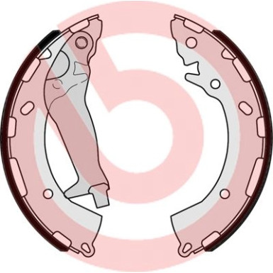 Bremsbackensatz HA HYUNDAI Acdent KIA Rio 05-17 ESSENTIAL LINE S 30 525