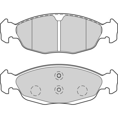 VALEO Bremsbeläge 302675