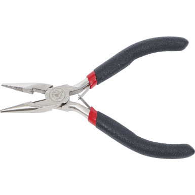 BGS Elektronik-Spitzzange | gerade | mit Feder | 120 mm | 90383