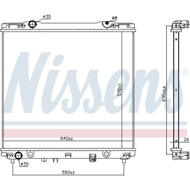 Wasserkühler PKW | Kia Sorento 02 | 666226