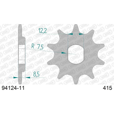 AFAM Ritzel 11 Zähne | für 415 | 94124-11