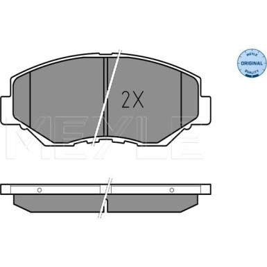 Bremsbelagsatz Honda P. Cr-V 02 | 025 238 6817