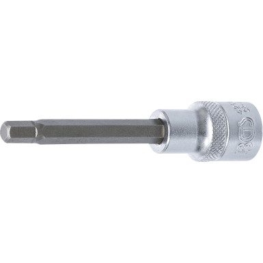BGS Bit-Einsatz | Länge 100 mm | Antrieb Innenvierkant 12,5 mm (1/2"""") | Innensechskant 7 mm | 4262
