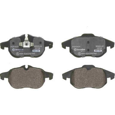 BREMBO Bremsklötze Xtra VA | FIAT Croma OPEL Astra, Vectra 02-15 | P 59 043X