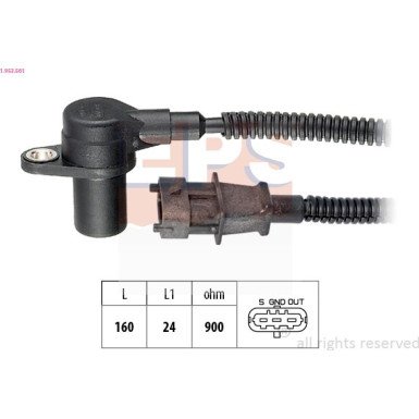 EPS Impulssensor 1.953.561 Made in Italy - OE Equivalent