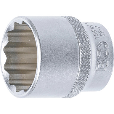 BGS Steckschlüssel-Einsatz Zwölfkant | Antrieb Innenvierkant 12,5 mm (1/2"""") | SW 30 mm | 10646