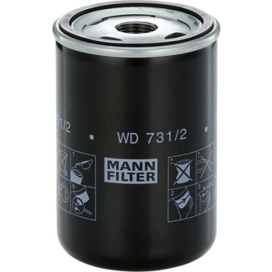 Mann & Hummel Industriefilter | KNORR-BREMSE Schraubenverdichter | WD 731/2