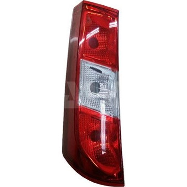 Heckleuchte L O K-PLATTE ROT/WEISS +NSL | DACIA DOKKER 11,12 | 2070,658,1