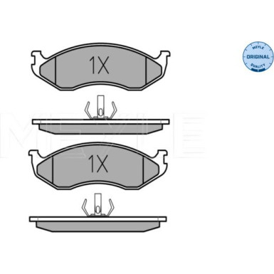 Bremsbelagsatz Kia P. Karneval | 025 218 2217