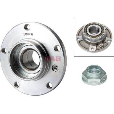 Radlagersatz 713 6671 80