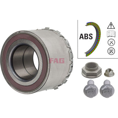 Radlagersatz VA | MERCEDES Sprinter 4x4 95 | 713 6680 30