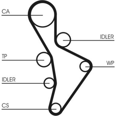 Wasserpumpe + Zahnriemensatz | CT1088WP4 Wasserpumpe + Zahnriemensatz | CT1088WP4