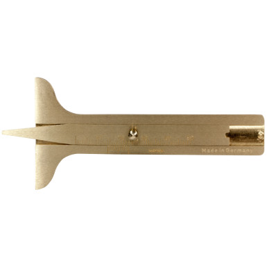 72311L SW-Stahl Reifenprofil-Tiefenmesser Messing
