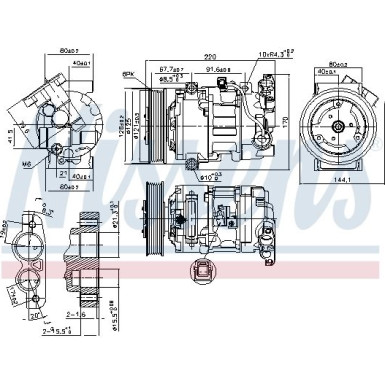 Kompressor PKW Renault Megane 08 FIRST FIT 890044