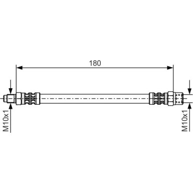 Bremsschlauch | AUDI A6 | 1987476302 Bremsschlauch | AUDI A6 | 1987476302