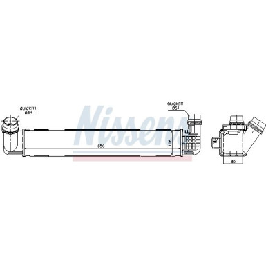 Ladeluftkühler PKW | RENAULT MEGANE 1.9D-2.0T 08 | 96546