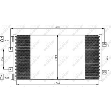 Kondensator, Klimaanlage EASY FIT 35492