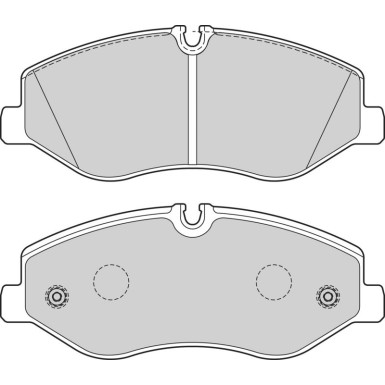 VALEO Bremsbeläge 302728
