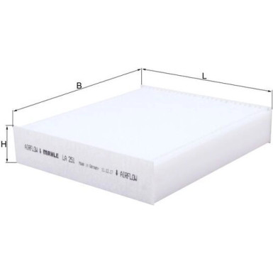 MAHLE Filter, Innenraumluft LA 251