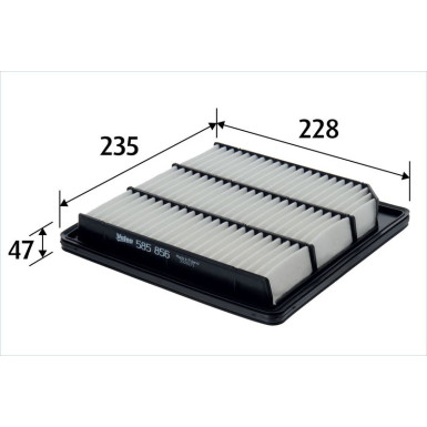 VALEO Luftfilter | 585856