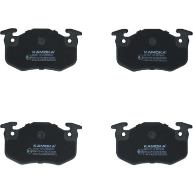 KAMOKA Bremsbelagsatz, Scheibenbremse JQ1011116