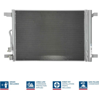 Kondensator PKW Audi A3 1.2 TFSI 12 FIRST FIT 940834