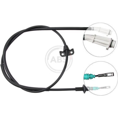 A.B.S. Handbremsseil Seilzug Festellbremse K13796 A.B.S. Handbremsseil Seilzug Festellbremse K13796