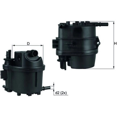 MAHLE Kraftstofffilter | KL 779