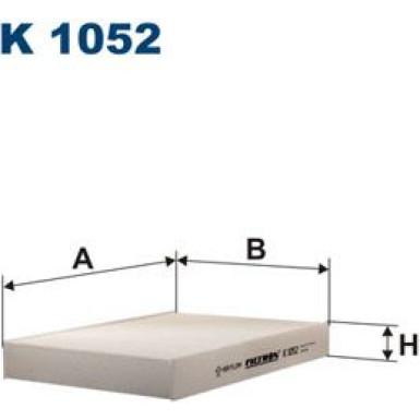 FILTRON Filter, Innenraumluft K 1052