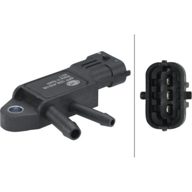 HELLA Sensor, Abgasdruck | 6PP 009 409-061