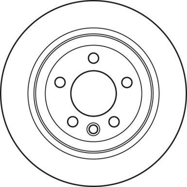 Bremsscheibe Vw T. T5 03 TRW SINGLE DF4718S