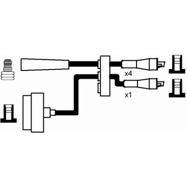 NGK | Zündleitungssatz 0530