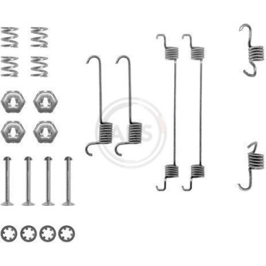 0650Q Zubehörsatz, Bremsbacken