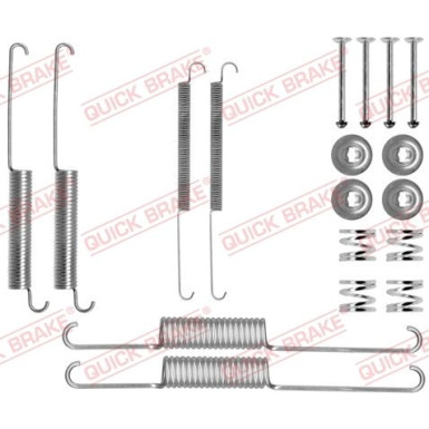 391-0758 Montagesatz f.Bremsbacken | ISUZU Campo,OPEL Frontera 89 | 105-0758