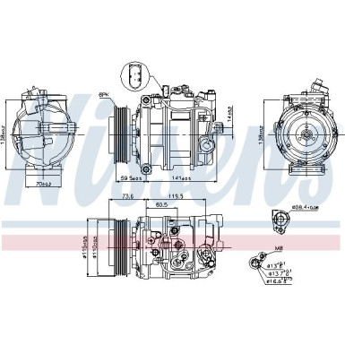 Kompressor PKW AUDI A4/S4 00- 1.6I16V FIRST FIT 89092