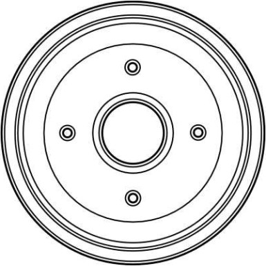 TRW Bremstrommel DB4128