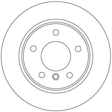 Bremsscheibe Bmw T. E87 04 | DF4448
