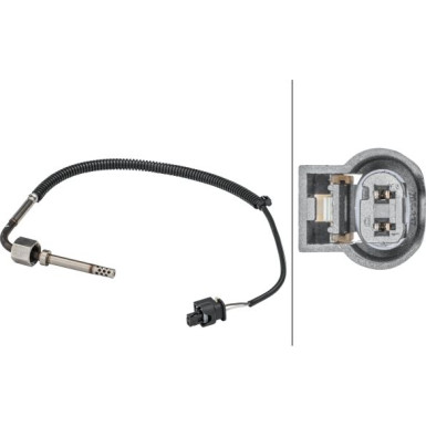 HELLA Sensor, Abgastemperatur | 6PT 358 181-441