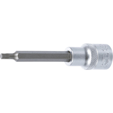 BGS Bit-Einsatz | Länge 100 mm | Antrieb Innenvierkant 12,5 mm (1/2"""") | Innenvielzahn (für XZN) M5 | 4359